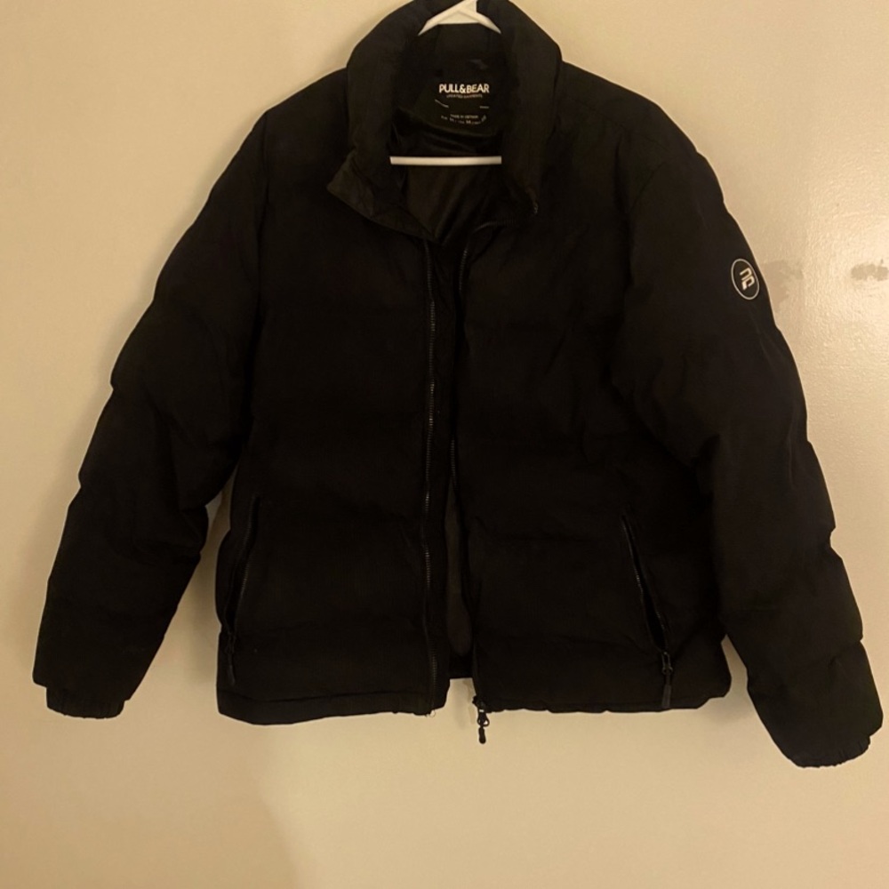 Black jacket pull&bear size M ( monteau )